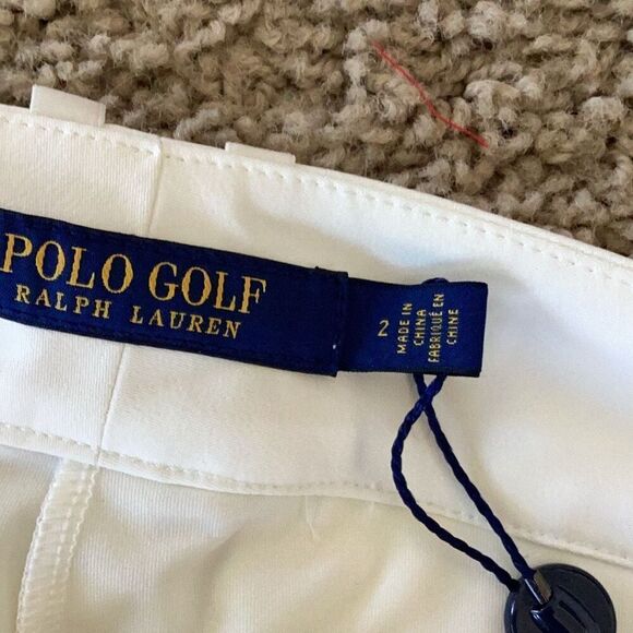 NWT Ralph Lauren Polo Golf Skort Women’s 2 Cream 16” - Picture 7 of 8